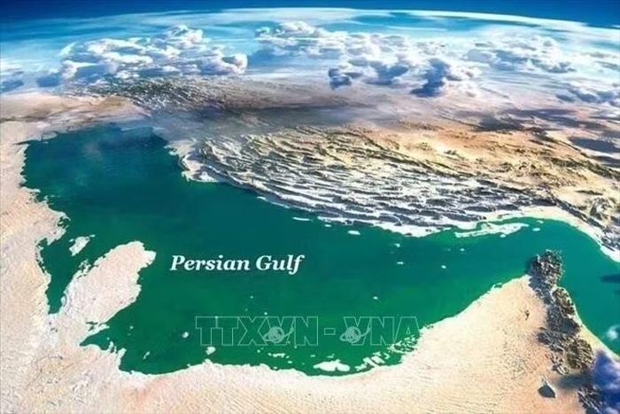 Hình ảnh Vịnh Persian. Ảnh: IRNA/TTXVN