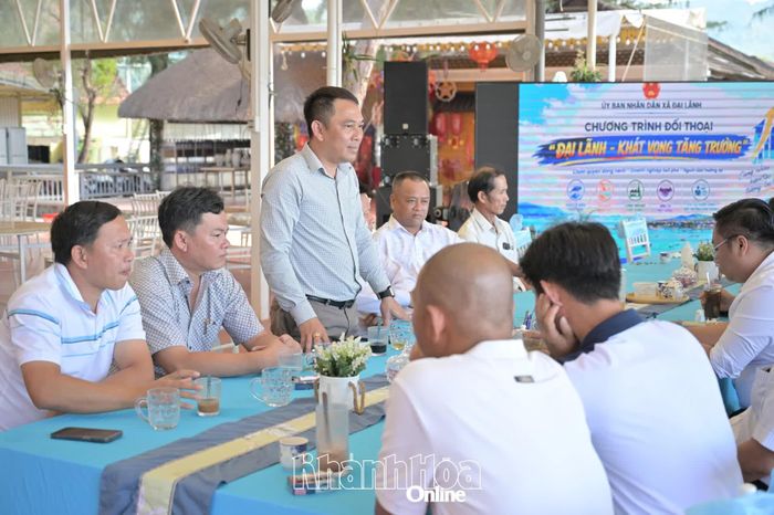 Quang cảnh chương trình đối thoại.