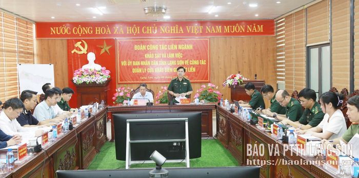 Đoàn công tác làm việc với UBND tỉnh