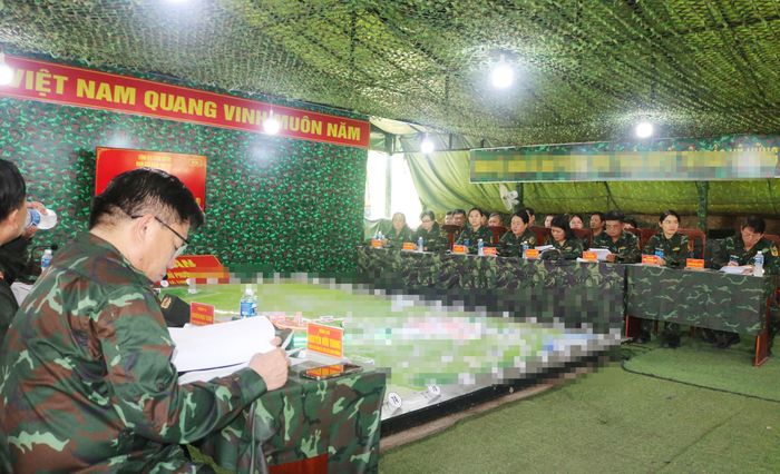 Bế mạc diễn tập tác chiến sau 2 ngày làm việc khẩn trương, nghiêm túc và đầy trách nhiệm