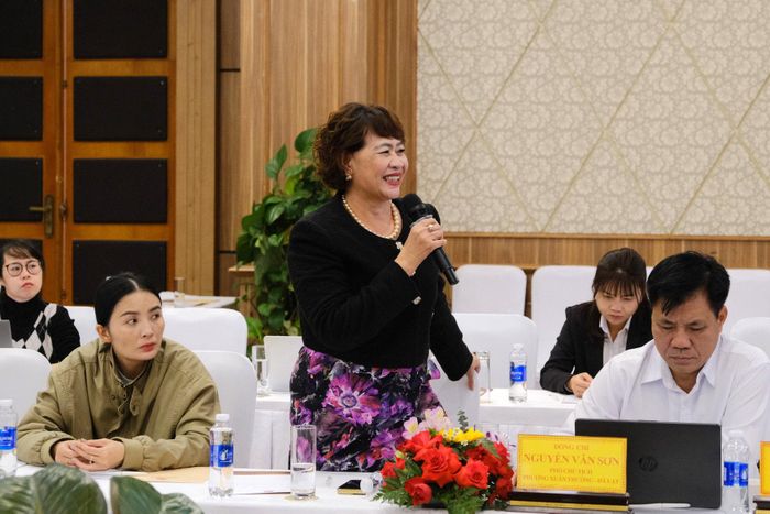 Đại diện doanh nghiệp nêu ý kiến