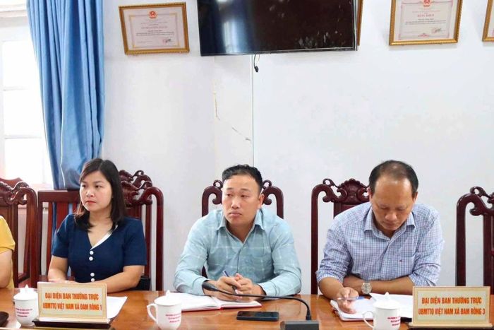 Đại diện Ủy ban MTTQ Việt Nam các địa phương tham dự buổi làm việc. Ảnh: Huyền Vũ