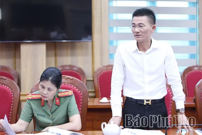 Đại diện CLB bóng đá Xuân Thiện Phú Thọ đề xuất một số nội dung trong công tác tổ chức.