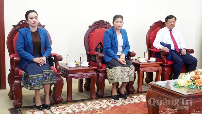 Đại biểu tham dự buổi tiếp - Ảnh: N.M