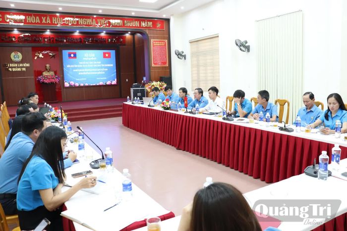 Quang cảnh hội đàm - Ảnh: L.T