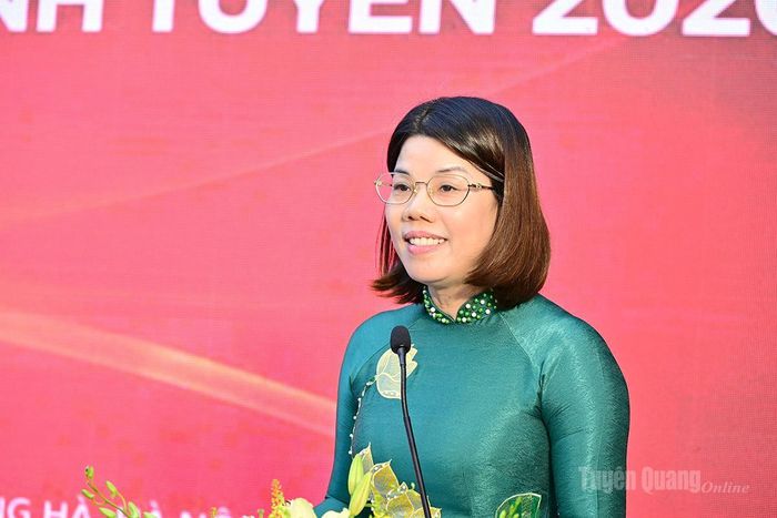 Lãnh đạo Sở Văn hóa, Thể thao và Du lịch tỉnh Tuyên Quang thông tin về Lễ hội Thành Tuyên năm 2026.