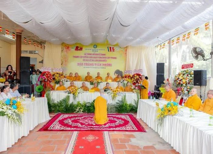 Quang cảnh buổi lễ
