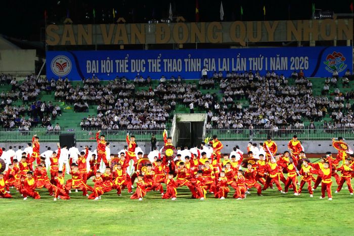 Đại hội TDTT tỉnh Gia Lai lần thứ I năm 2026 diễn ra từ tháng 6 đến tháng 9/2026, thu hút hơn 3.000 VĐV, hơn 600 HLV và 500 trọng tài của 138 ngành, đơn vị, địa phương trên toàn tỉnh tham gia, tạo nên ngày hội thể thao quy mô lớn.