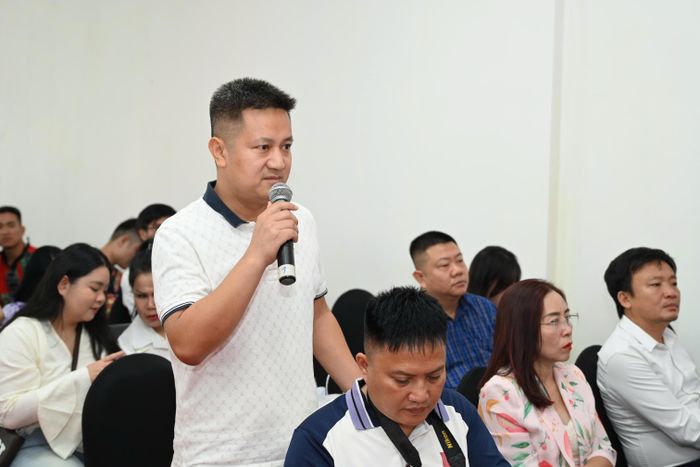 PV báo Đại Đoàn Kết đặt câu hỏi liên quan đến công tác tổ chức Lễ hội Thành Tuyên 2026 ↵↵