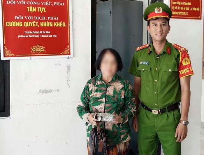 Công an xã Thăng Điền kịp thời giúp bà T.T.X.T tránh được vụ lừa đảo chuyển khoản 159 triệu đồng.