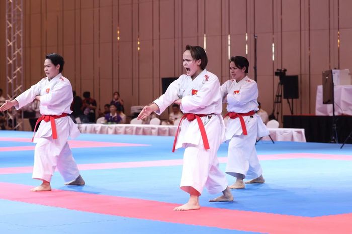 Karate là một trong những "niềm hy vọng" cho Thể thao Việt Nam ở ASIAD 20. Ảnh: Quý Lượng.