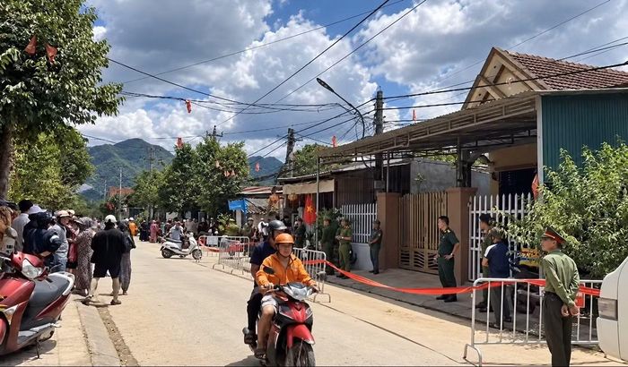 Hiện trường xảy ra vụ việc chị H tử vong bất thường.