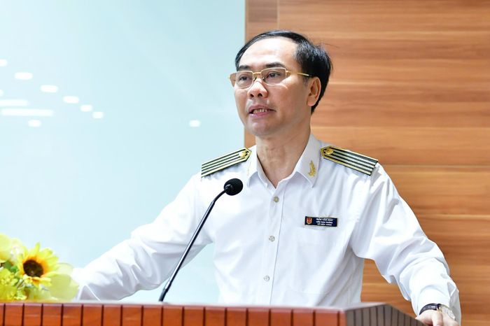 Kiểm toán trưởng Trần Văn Hảo phát biểu chỉ đạo công tác chuyên môn. Ảnh: TL