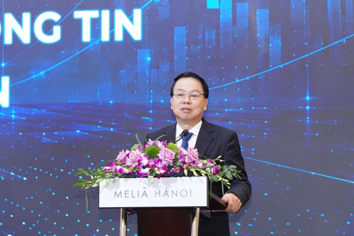 Thứ trưởng Bộ Tài chính Nguyễn Đức Chi phát biểu tại Hội nghị - Nguồn: UBCKNN
