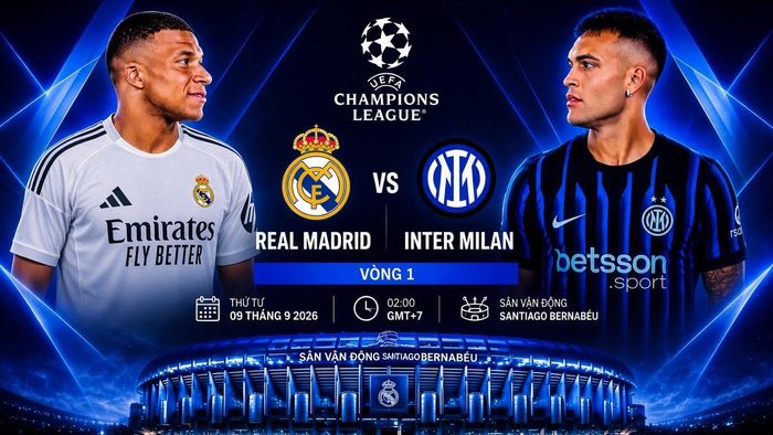 Real Madrid sẵn sàng cho màn đại chiến trước Inter Milan tại Bernabeu