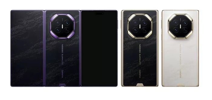 Smartphone gập ba mới của Huawei mỏng 3,5 mm. (Ảnh: Huawei)