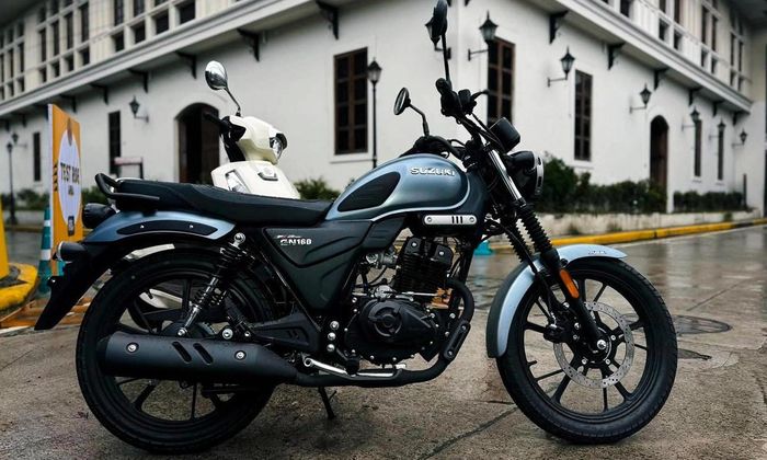 Suzuki ra mắt xe côn tay GN160 phong cách cổ điển. (Ảnh: Suzuki)