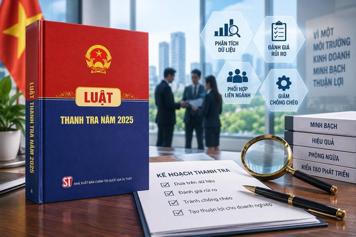 Trong Kế hoạch số 16-KH/ĐU triển khai Nghị quyết 68-NQ/TW về phát triển kinh tế tư nhân, Đảng ủy Thanh tra Chính phủ đặt định hướng chuyển từ thanh tra mang tính “phát hiện - xử lý” sang “phòng ngừa - kiến tạo”. Ảnh minh họa.