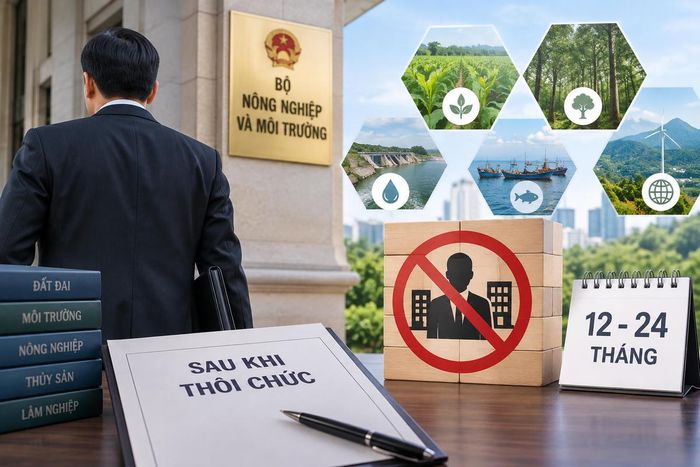 Bộ Nông nghiệp và Môi trường đề xuất 18 lĩnh vực người có chức vụ, quyền hạn bị hạn chế thành lập, quản lý, điều hành doanh nghiệp, hợp tác xã sau khi thôi chức. Ảnh minh họa AI