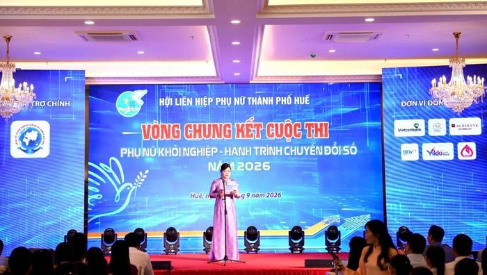 Đồng chí Dương Thị Thu Thủy, Phó Chủ tịch Ủy ban MTTQ Việt Nam thành phố Huế, Chủ tịch Hội LHPN thành phố Huế