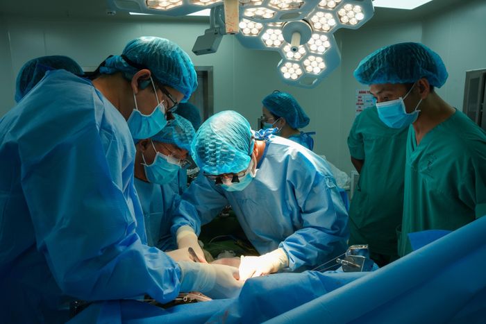 Ca ghép gan đầu tiên thực hiện tại Bệnh viện Thống Nhất. (Ảnh: BVCC)