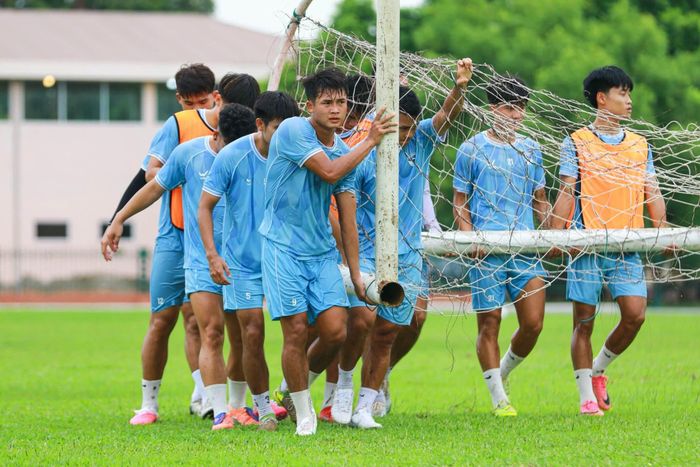 Dàn cầu thủ trẻ của Thái Nguyên FC được đánh giá cao trước mùa giải 2026-2027. Ảnh: FC Thái Nguyên.