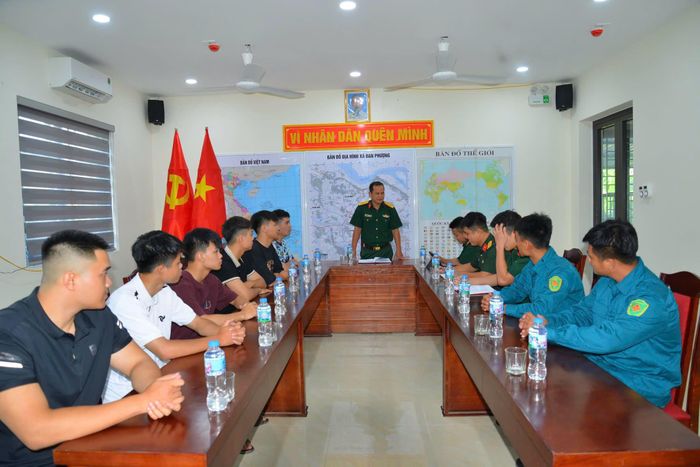 Công tác tuyển nghĩa vụ quân sự được xã Đan Phượng đặc biệt quan tâm. Ảnh: ĐP