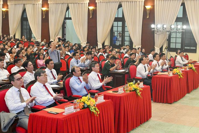 Đại biểu dự lễ tổng kết và trao giải. Ảnh: PN