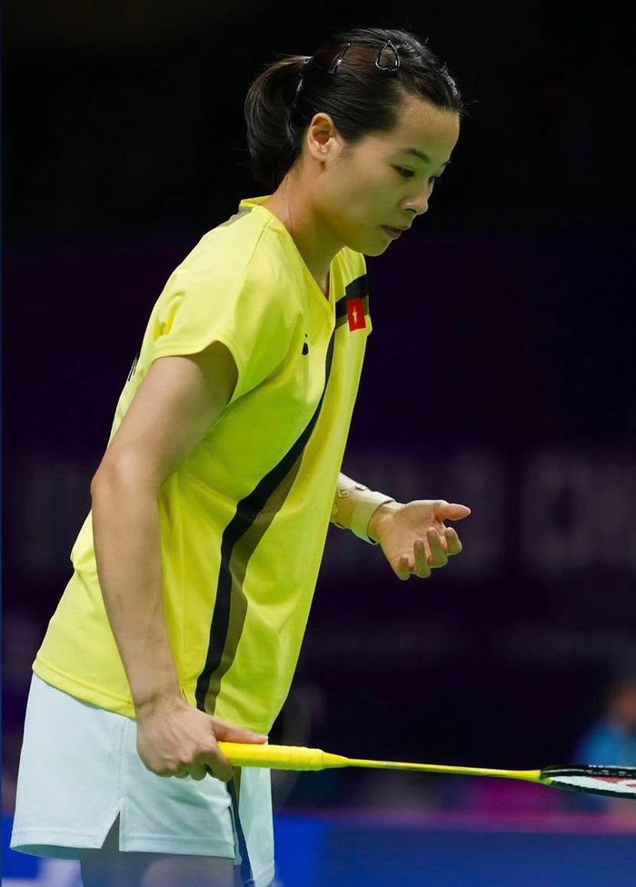 Tay vợt Nguyễn Thùy Linh tiếp tục thể hiện phong độ tại Vietnam Open 2026. Ảnh VBF