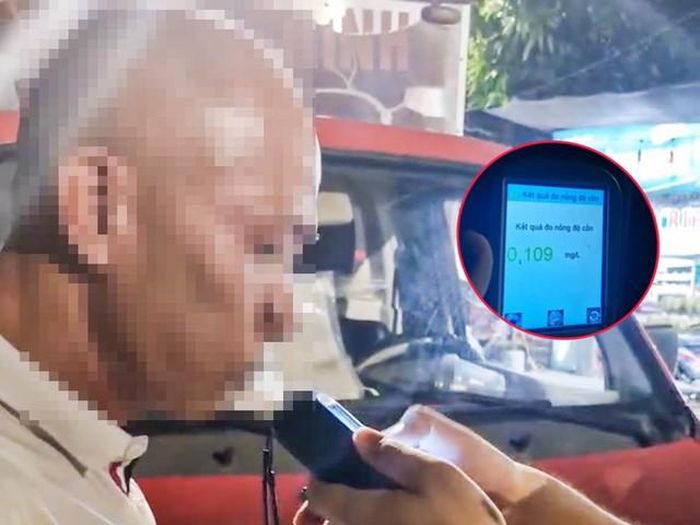 Trường hợp tài xế điều khiển xe tải vi phạm. Ảnh: CACC