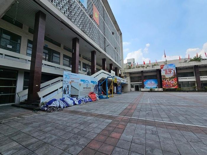Hiện trạng Rạp Khăn quàng đỏ và khối nhà Cung Thiếu nhi