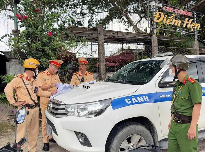 Qua kiểm tra, lực lượng chức năng xử lý nhiều trường hợp vi phạm. Ảnh: CACC.