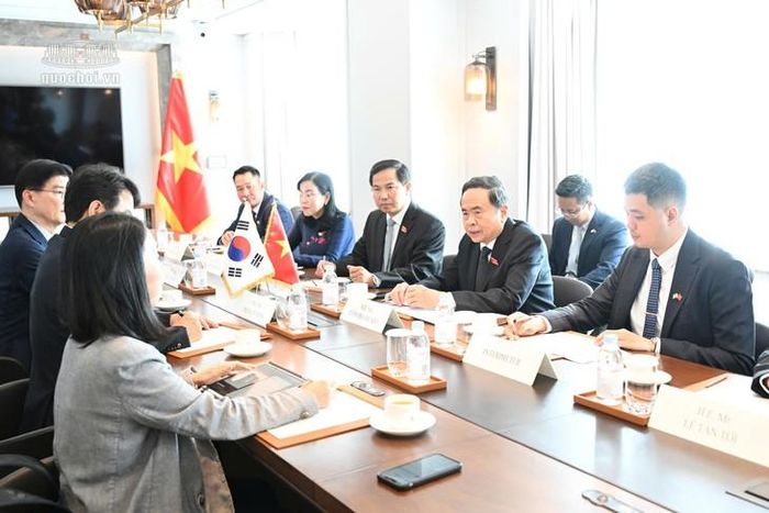 Quang cảnh cuộc tiếp. Ảnh: Media Quốc hội