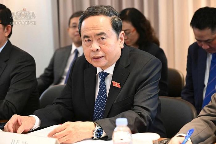 Chủ tịch Quốc hội Trần Thanh Mẫn. Ảnh: Media Quốc hội