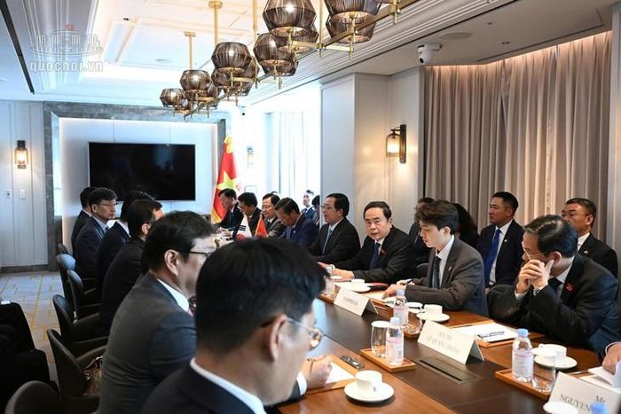 Quang cảnh cuộc làm việc. Ảnh: Media Quốc hội