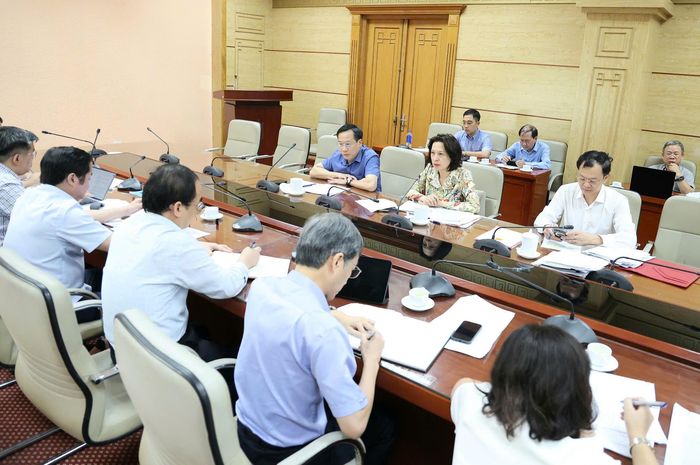 Các đại biểu tham dự cuộc họp.  Ảnh: Trần Minh