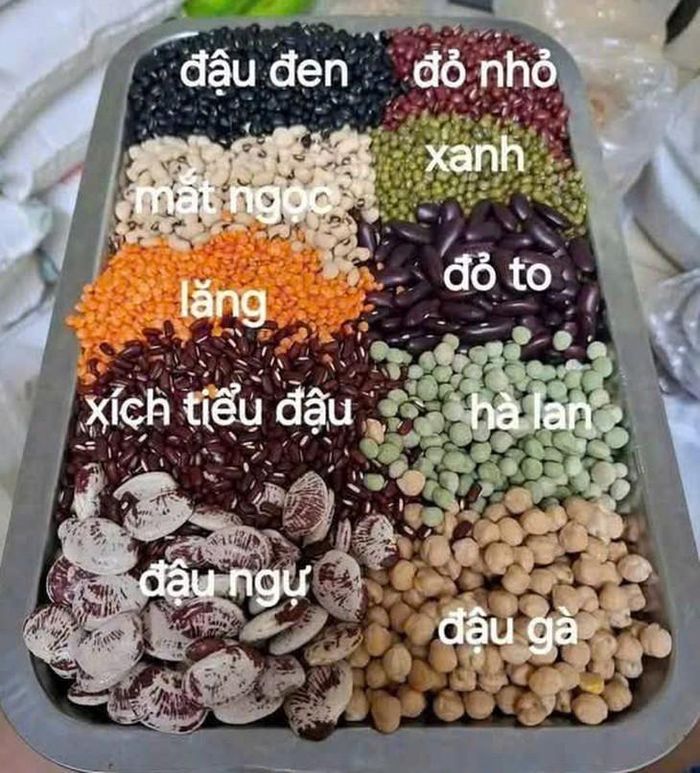 Các loại đậu không chỉ cung cấp nguồn protein thực vật dồi dào mà còn là nguồn bổ sung sắt an toàn. Ảnh: Khánh Chi.