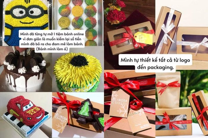 Ngọc Thanh Tâm khéo tay, tiệm bánh hợp gu nhiều khách hàng.