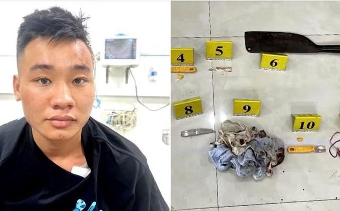 Hung thủ và hung khí được đối tượng sử dụng trong vụ sát hại 3 mẹ con ở Đồng Nai