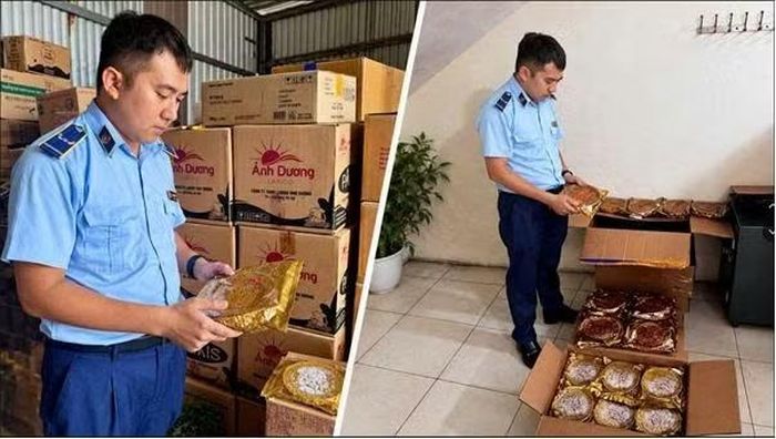 Đội QLTT số 16 kiểm tra, tạm giữ hàng hóa vi phạm