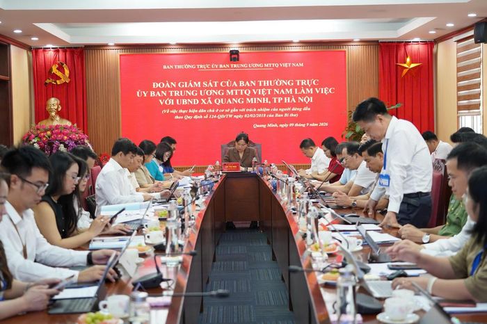 Quang cảnh hội nghị giám sát. Ảnh: PV