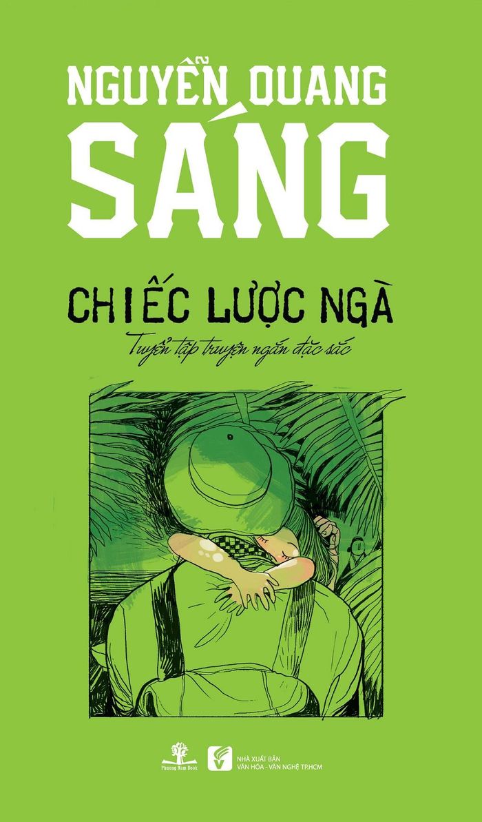  Bìa tuyển tập truyện ngắn Chiếc lược ngà, tranh bìa là hình ảnh bé Thu ôm chầm lấy ba mình. 