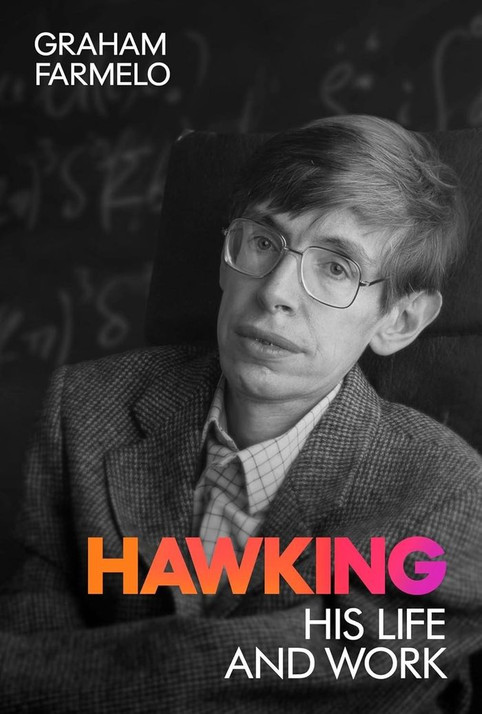 Bìa cuốn Hawking: His Life and Work.