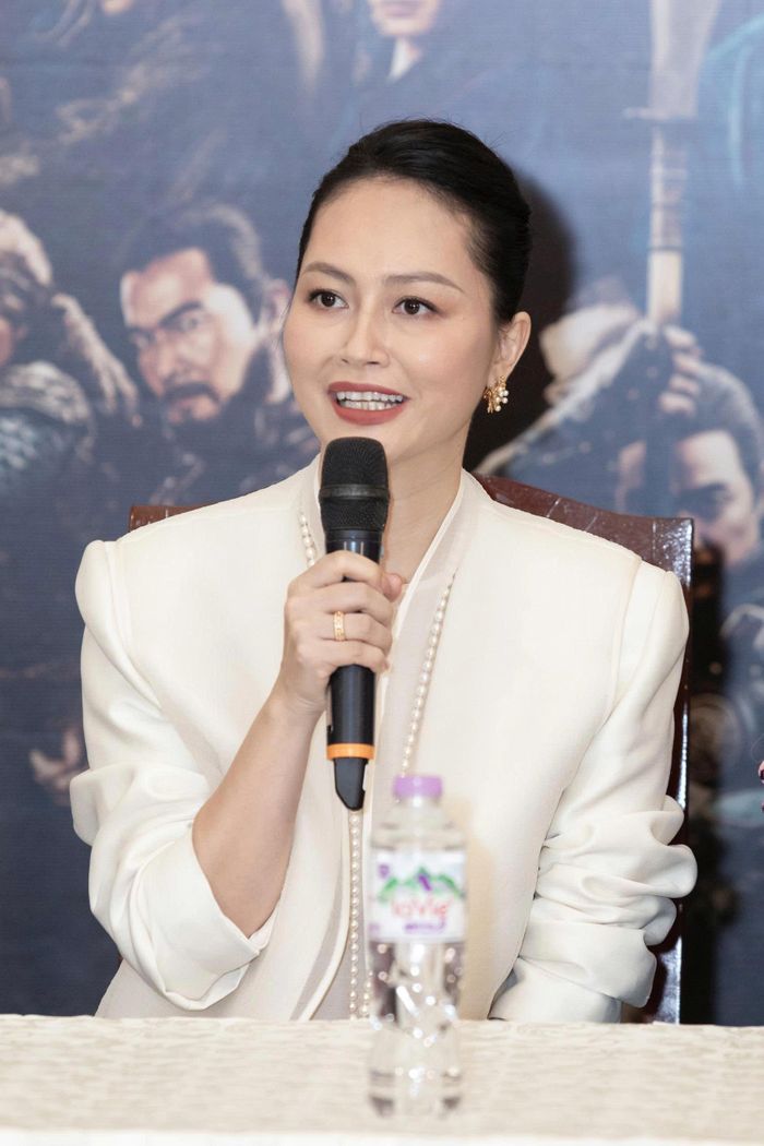 Diễn viên Đỗ Hải Yến tại sự kiện.