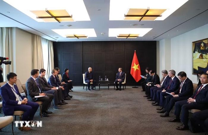 Tổng Bí thư, Chủ tịch nước Tô Lâm tiếp ông Vladimir Yevtushenkov, Nhà sáng lập Công ty Cổ phần đại chúng AFK Sistema. Ảnh: Thống Nhất/TTXVN. 