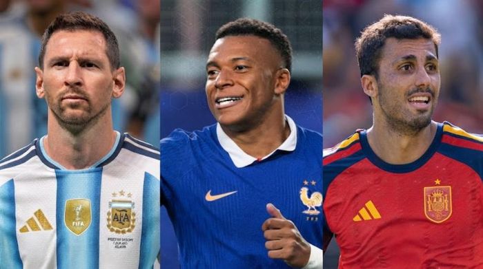 Messi, Mbappe và Rodri là các ứng cử viên sáng giá cho Quả bóng vàng 2026