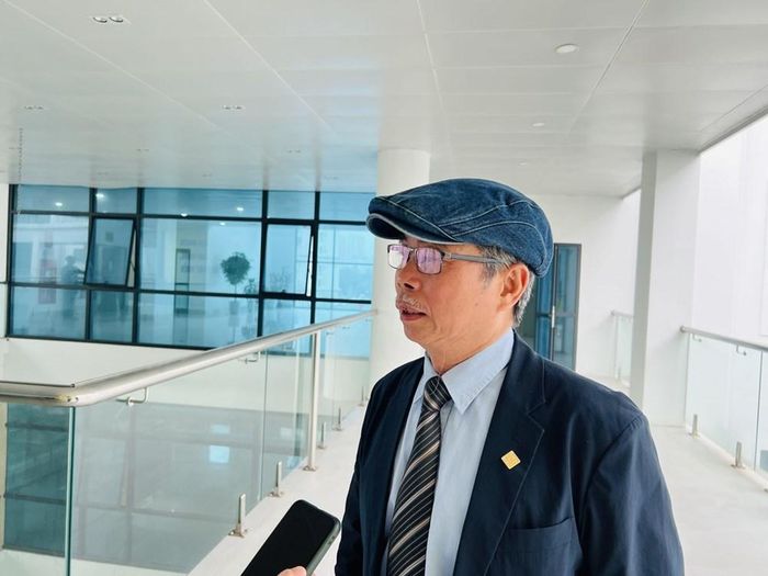 KTS Trần Huy Ánh, Ủy viên Thường vụ Hội Kiến trúc sư Hà Nội. Ảnh: Tuấn Đông