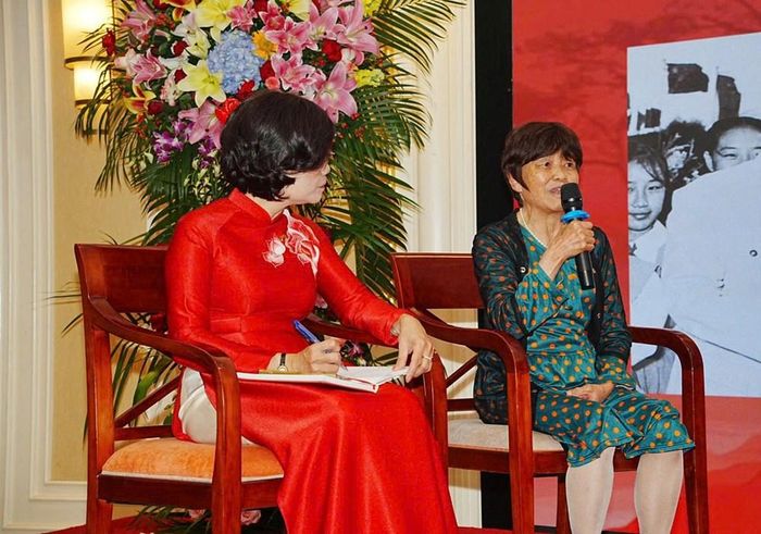 Bà Nguyễn Kim Oanh là kiều bào từng có dịp gặp Chủ tịch Hồ Chí Minh