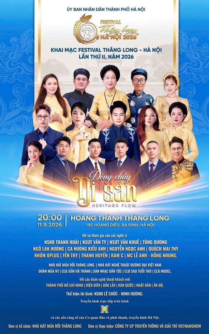 Lễ khai mạc quy tụ nhiều nghệ sĩ, ca sĩ tên tuổi ở nhiều loại hình nghệ thuật