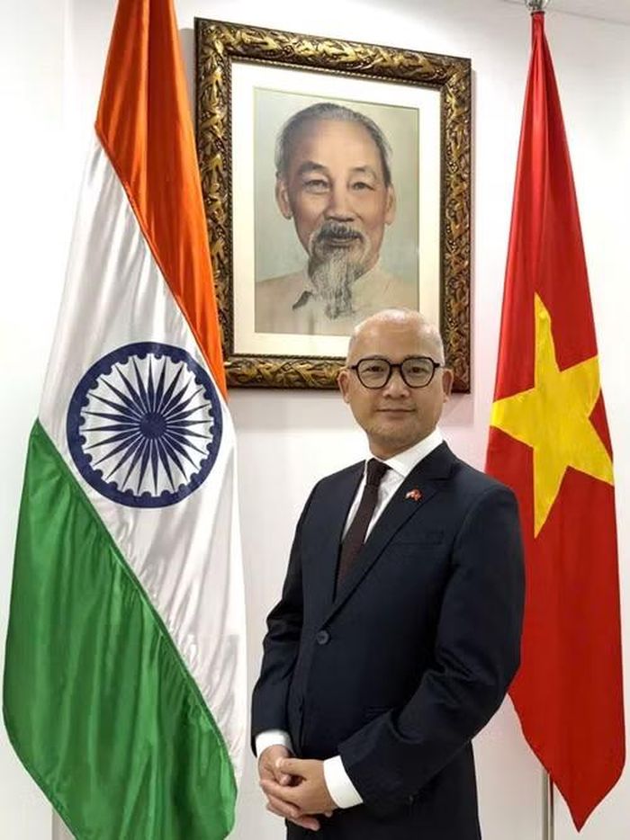 Đại sứ Việt Nam tại Ấn Độ Trịnh Minh Mạnh. (Ảnh do Đại sứ quán Việt Nam tại Ấn Độ cung cấp)